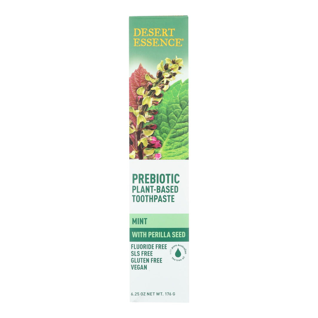 Desert Essence - Tthpst Prebio Mint - 1 Each - 6.25 Oz - Maras Green